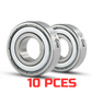 CERAMIC HYBRID SHIELDED BEARING 10 PCES MULTIPACK, 5x10x4 MILLIMETERS VICAN BEARING