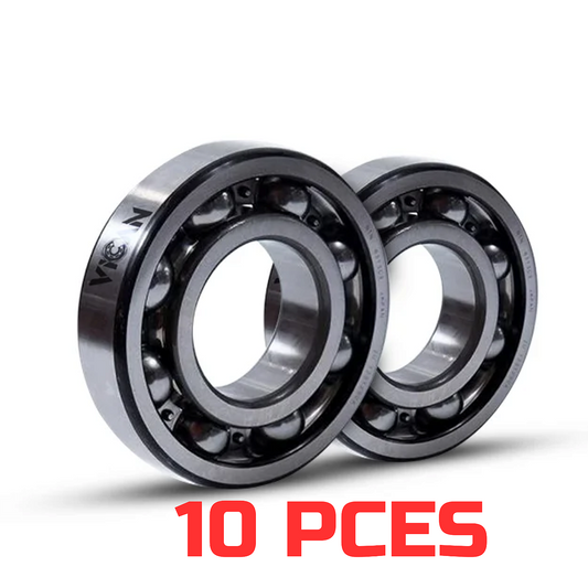 STAINLESS STEEL BEARING 10 PCES MULTIPACK, 4x7x2,5 MILLIMETERS VICAN BEARING