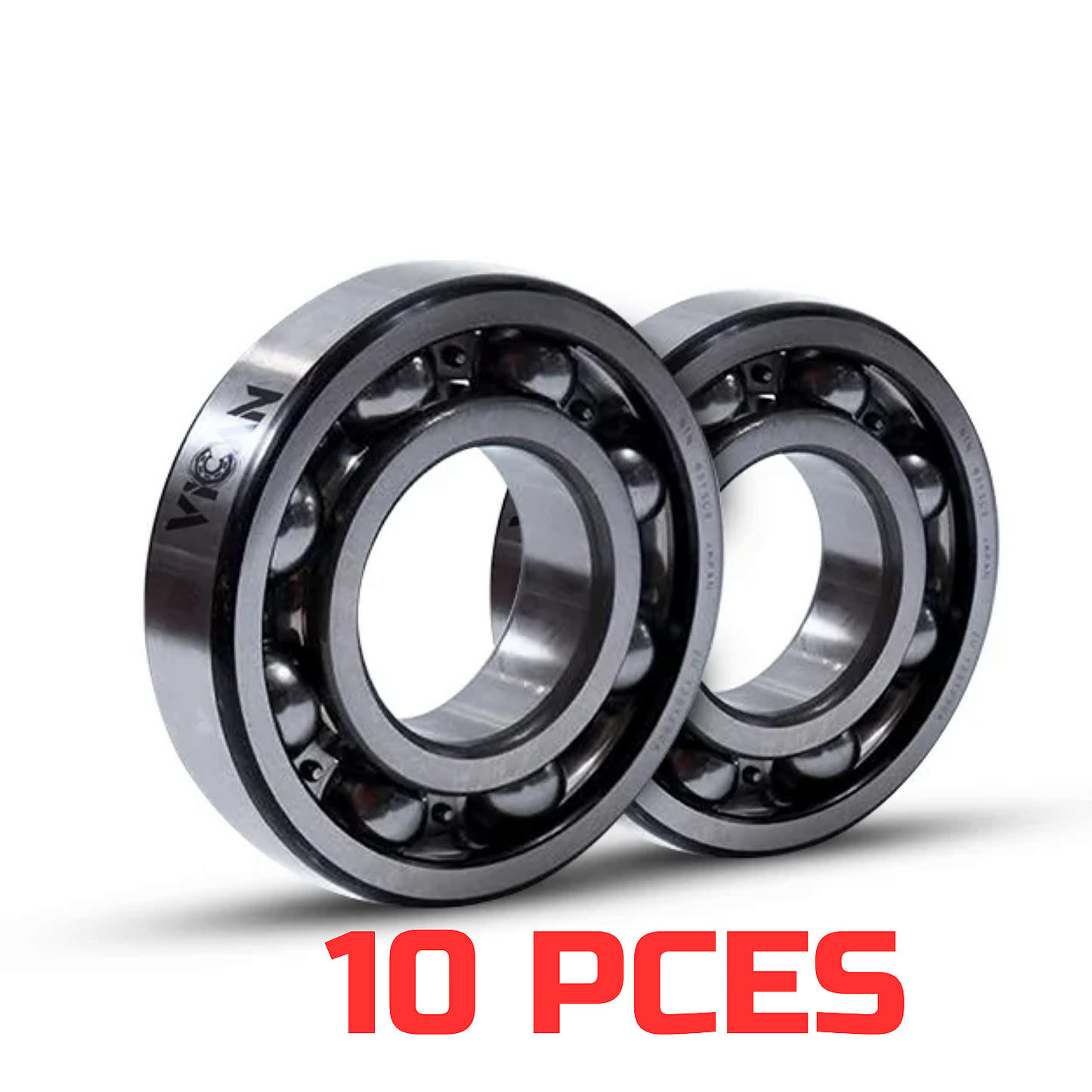 STAINLESS STEEL BEARING 10 PCES MULTIPACK, 3x8x4 MILLIMETERS VICAN BEARING